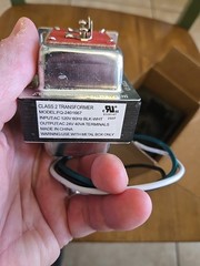 24V 40VA Transformer Model FQ-2401667 Input Ac 120V 60Hz Output AC 24V 40VA Term