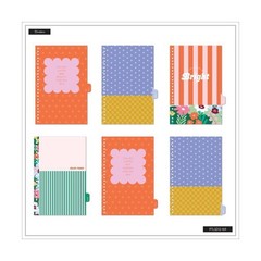 5.4531"x8.265" Organized Color Beat Floral Small 2026-2027