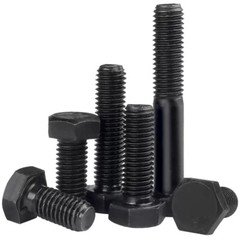 M12 x 1.25 Fine Thread Hex Bolts Grade 8.8 Alloy Steel Hex Head Screws DIN 933