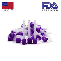 Defend style VP-8107 50 x 7.5mm Purple Mydent HP Mixing Tips