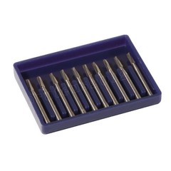 100 FG 557 Carbide Dental Burs High Speed Handpiece Friction Grip Drill Bits