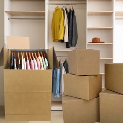UBMOVE Wardrobe Kit 10 Rooms with 106 Boxes plus 6 Wardrobes