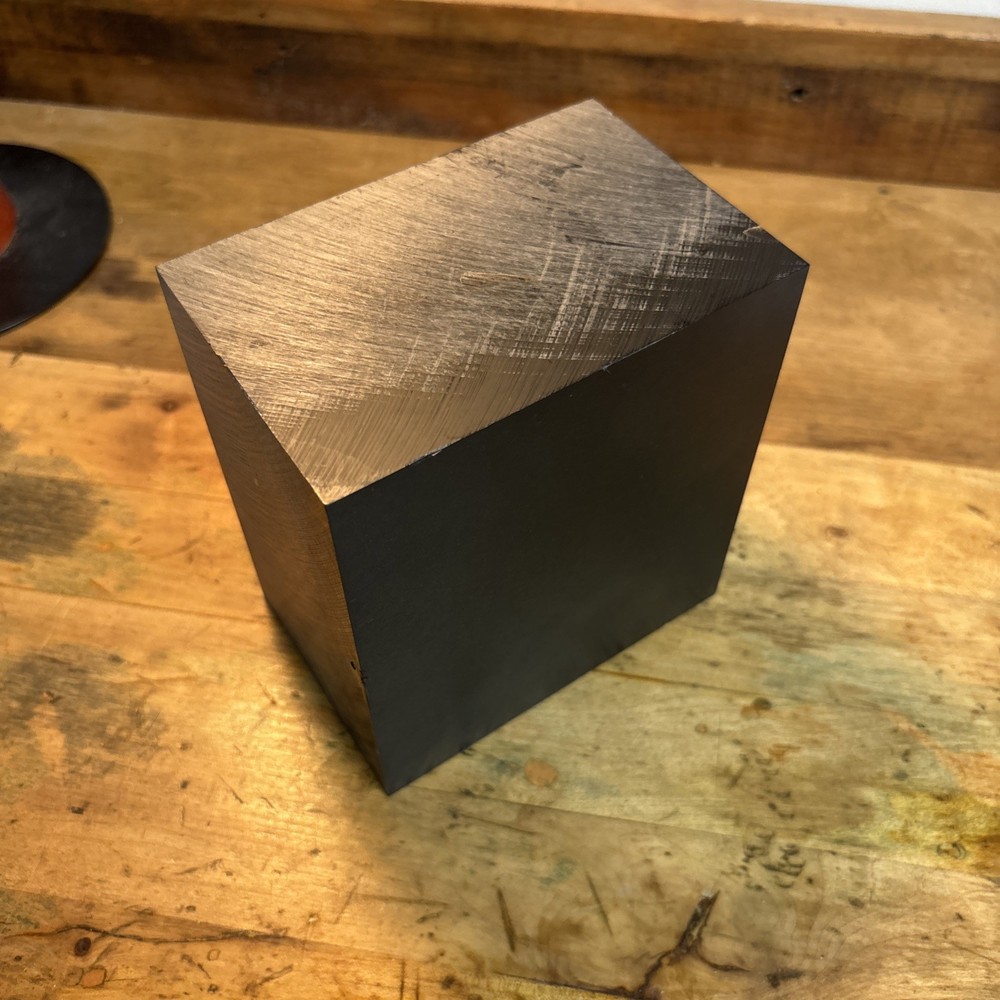 ABS Plastic Black 3.00” + Tol X 4.75×5.25 Machine Ready Block