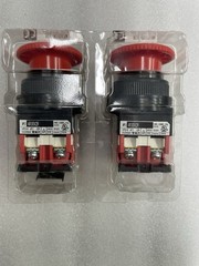 (2 Pcs) New Fuji Electric AR30V2R-02R Emergency Stop Pushbutton 2NC 30mm