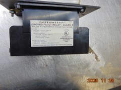 BOLTSWITCH GFR-1 GROUND FAULT RELAY 100-1200A see description
