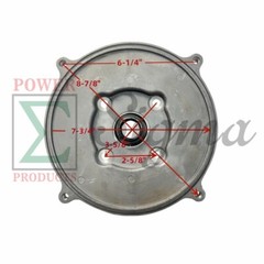 Sigma Semi-Trash Water Pump ONLY For Straight Keyed Shafts 2″ in Ports NPT