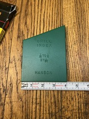 Vintage IRWIN Hanson Twist DRILL BIT SET HSS 13 Pc 1/16 – 1/4 Green Metal Case