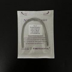 Dental Orthodontic Niti Super Elastic Rectangular Arch Wire Ovoid/Natural