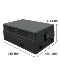 Universal 12V Fuse Relay Box, with 15 Slots ATC/ATO Fuse Slots & 10 Relay Slots