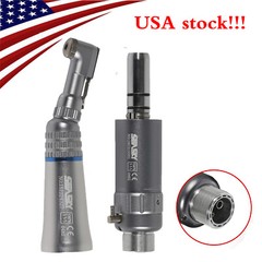 Dental Low Speed Handpiece Straight Contra Angle Air Motor 1:1 Attach For NSK