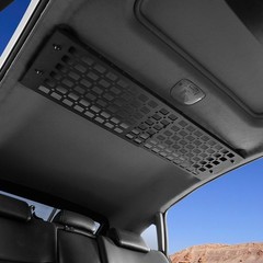 For 2013-2017 Subaru XV Crosstrek Rear Overhead MOLLE Ceiling Cargo Shelf Steel