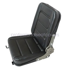 Universal Forklift Seat Lawn Mower Tractor Seat Adjustable Back Mower Excavator