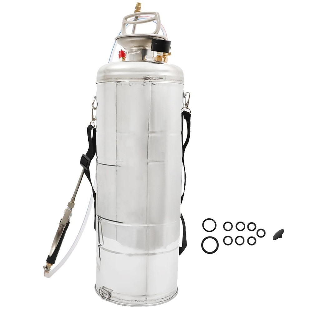 Hand Pump Sprayer Stainless Steel Sprayer for Indoor and Outdoor | 3 Gallon S…