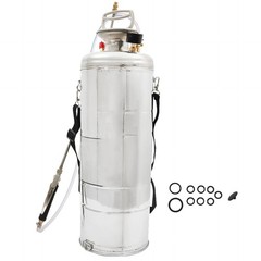 Hand Pump Sprayer Stainless Steel Sprayer for Indoor and Outdoor | 3 Gallon S…