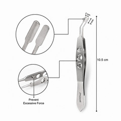 Meibomian Gland Expressor Forceps Kit German Ophthalmic instruments , 6 Pcs Set