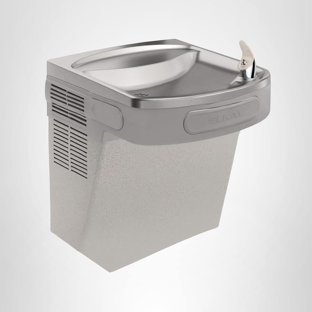 Elkay Wall Mount ADA Cooler Non-filtered Refrigerated Light Gray Granite EZS8L