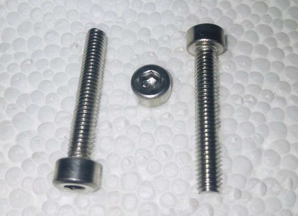 10x NEW M4 x 25mm (0.70mm Pitch) Full Thread Stainless Socket Head Cap Screw