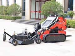Lawn Mower skid steer attachment for TYPHON STOMP skidsteer