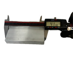 0.625×2.5 inch Aluminum Plate – Length 4.125″ Length 6061-T6 (QTY. 1x)