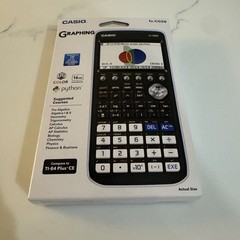 Casio FX-CG50 High-Resolution Python 3D Color Graphing Calculator – Black New