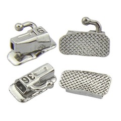 Orthodontic Buccal Tubes Dental 1st 2nd Molar Roth MBT 022 Mesh Non-Convertible