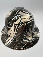 New Full Brim Hard Hat Custom Hydro Dipped PHILADELPHIA EAGLES