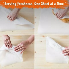 Gordon Choice Deli Wax Paper 500 PCS 10×10.75 Inch Plain Food Wrap Sheets