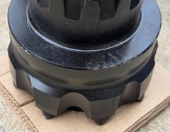 TERELION – MI6 – 172MM CV B/B 9G 18/18 3 FH T – DTH BIT – 6 3/4″ – Convex 50lbs