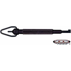 ZAK TOOL TACTICAL HANDCUFF KEY, BLACK, HEAT TREATED STEEL ROUND SWIVEL ZT11