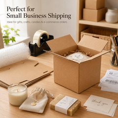 8x8x8 Cardboard Paper Boxes Mailing Packing Shipping Box Corrugated 20 Pack
