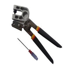 10 inch High-Carbon Steel Stud Crimper Pliers Drywall Tools Punch Lock Framin…