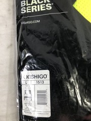Kishigo Premium Black Series Heavy Duty Unisex Reflective Safety Vest,Lime,large