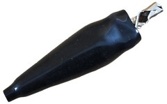 Lor of 10 Velleman CM16B Alligator Battery Clip 10A Black Insulated Connector