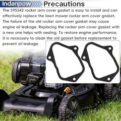 Cover Gasket Compatible with 595342, 84006588, 594088, Fit just right for a 21″