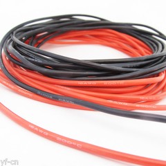 100 Meters 16AWG Flexible Soft Silicone Wire Tin Copper RC Electronic Cable R+B