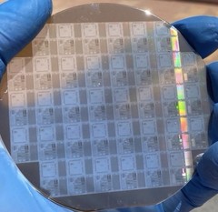 1990’s 4” Silicon Carbide Early Research Lithographic Circuit Wafer