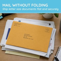 Blue Summit Supplies 100 9” x 12” Clasp Envelopes with Gummed 9 x 12, Brown