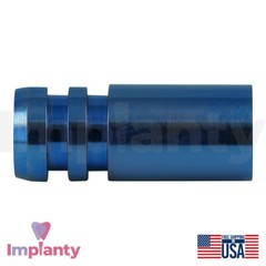 5x Dental Fixture Analog 5.0mm WP Blue Compatible Nobel Replace Select