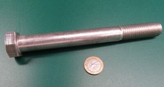 18-8 Stainless Steel Bolt, PT, 3/4″-10 x 7.00″ Length, 2 pcs