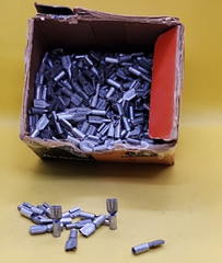 LOT OF 490-THOMAS & BETTS B 187-020 NON INSULATED DISCONNECT TERMINALES [RC 11-4
