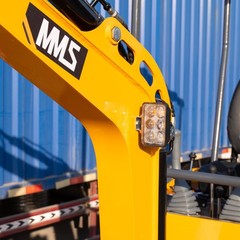 FREE SHIP 1.4Ton Mini Excavator Swing Boom 13.5hp Gas B&S EPA Engine