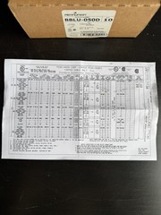 CONDUCTOR RAGE BBLU-050D Lugs 10 pcs in Box