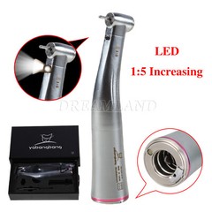 X95L Dental 1:5 Increasing LED Fiber Optic Contra Angle Handpiece fit NSK Ti-MAX
