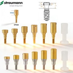 Dental Titanium Abutment Fit Zest Locator Legacy Anchor & Straumann Bone Level