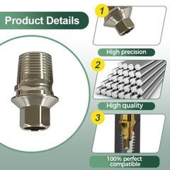 Dental Digital CAD/CAM Ti base titanium base fits MIS Seven Inter hex
