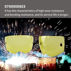 5 pack fits ESAB Sentinel A50 Welding Helmet Front Cover Lens 0700000803