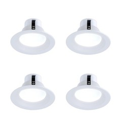 (case of 4) Signify Philips LED Retrofit Downlight Kit, 4 inch round, 9 watts,