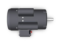 Techtop Electric Motor 2 HP 1800 Rpm 1-PH 115/208-230 Volt 145T Frame