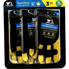 Wells Lamont Men’s Hydrahyde Waterproof Leather Work Gloves