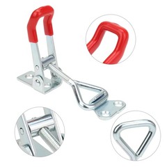 6 Pack Adjustable Toggle Latch Clamp Quick Release Pull Latch for Tool Box